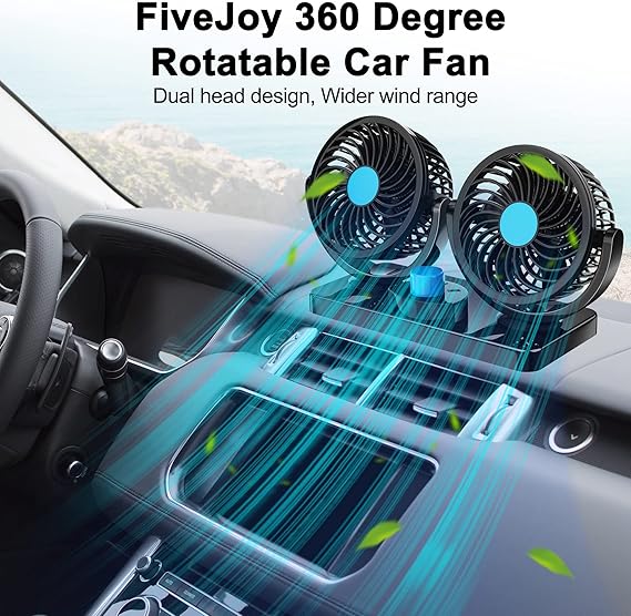 Ventilador para carros y resistir al calor