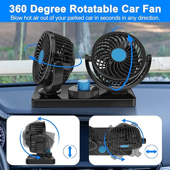 Ventilador para carros y resistir al calor