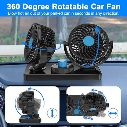 Ventilador para carros y resistir al calor