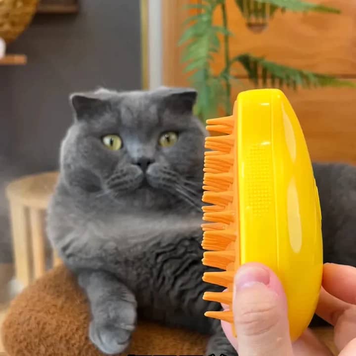 Cepillo de vapor para mascotas