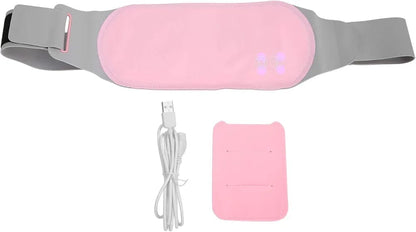 Almohadilla Térmica Para Cólicos Menstruales Inalámbrica Rosado