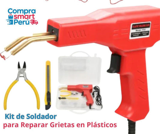 Kit de Soldador para Reparar Grietas en Plásticos